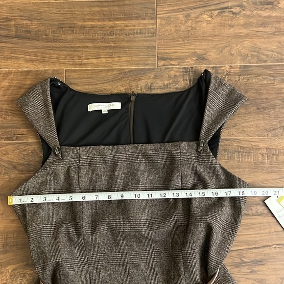 Evan Picone Fully Lined Plaid Midi w/pockets, Sz. 14. - Picture 15 of 16